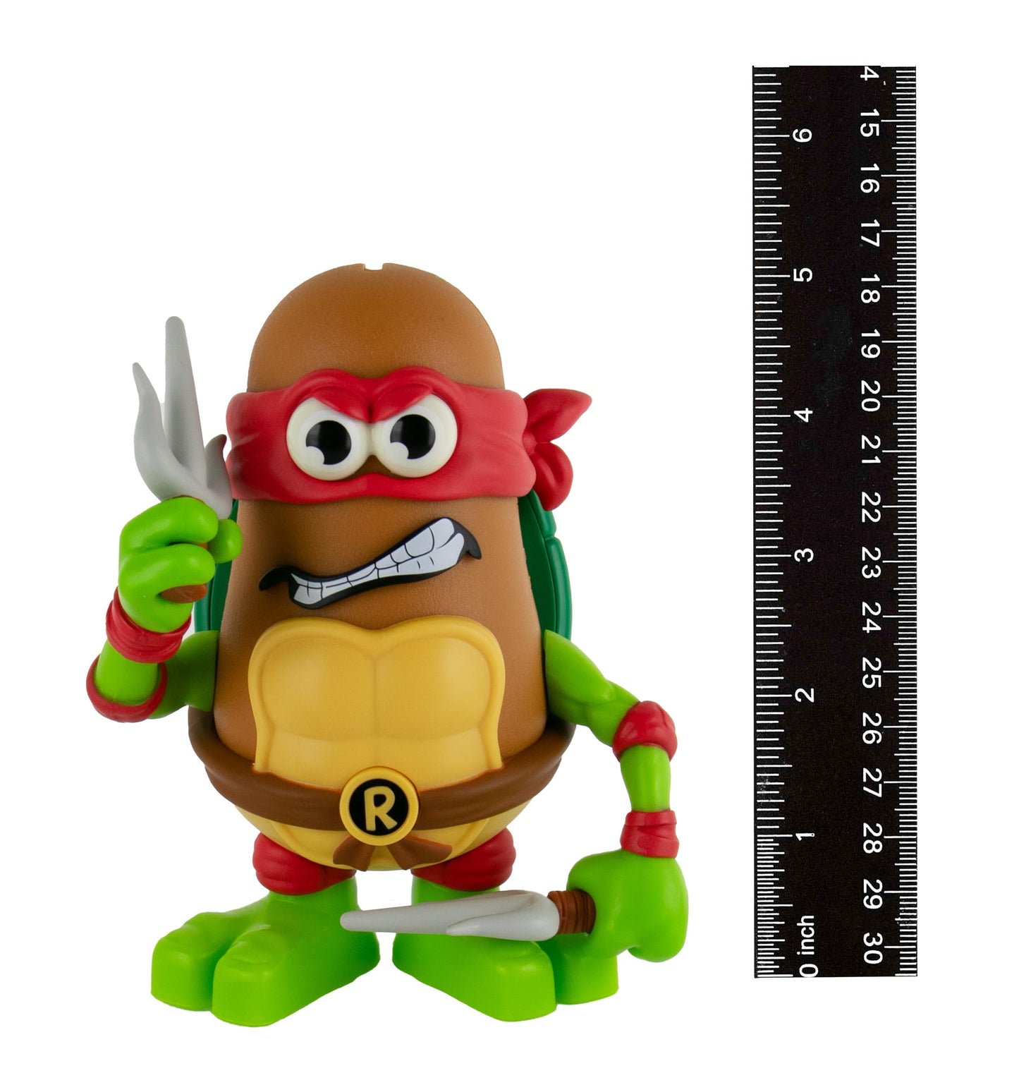 Poptaters Teenage Mutant Ninja Turtles Includes 1 Character, Michelangelo Or Raphael, 12 Removable, Interchangeable Facial And Body Parts Including One Surprise Potato Head Original Piece! Ages 8+