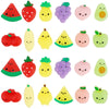 Cllayees 24 Pcs Squishy Toys Fruits Mochi Squishies Mini Kawaii Stress Relief Toys Party Favors for Kids mature-themeds Birthday Gifts Classroom Prizes