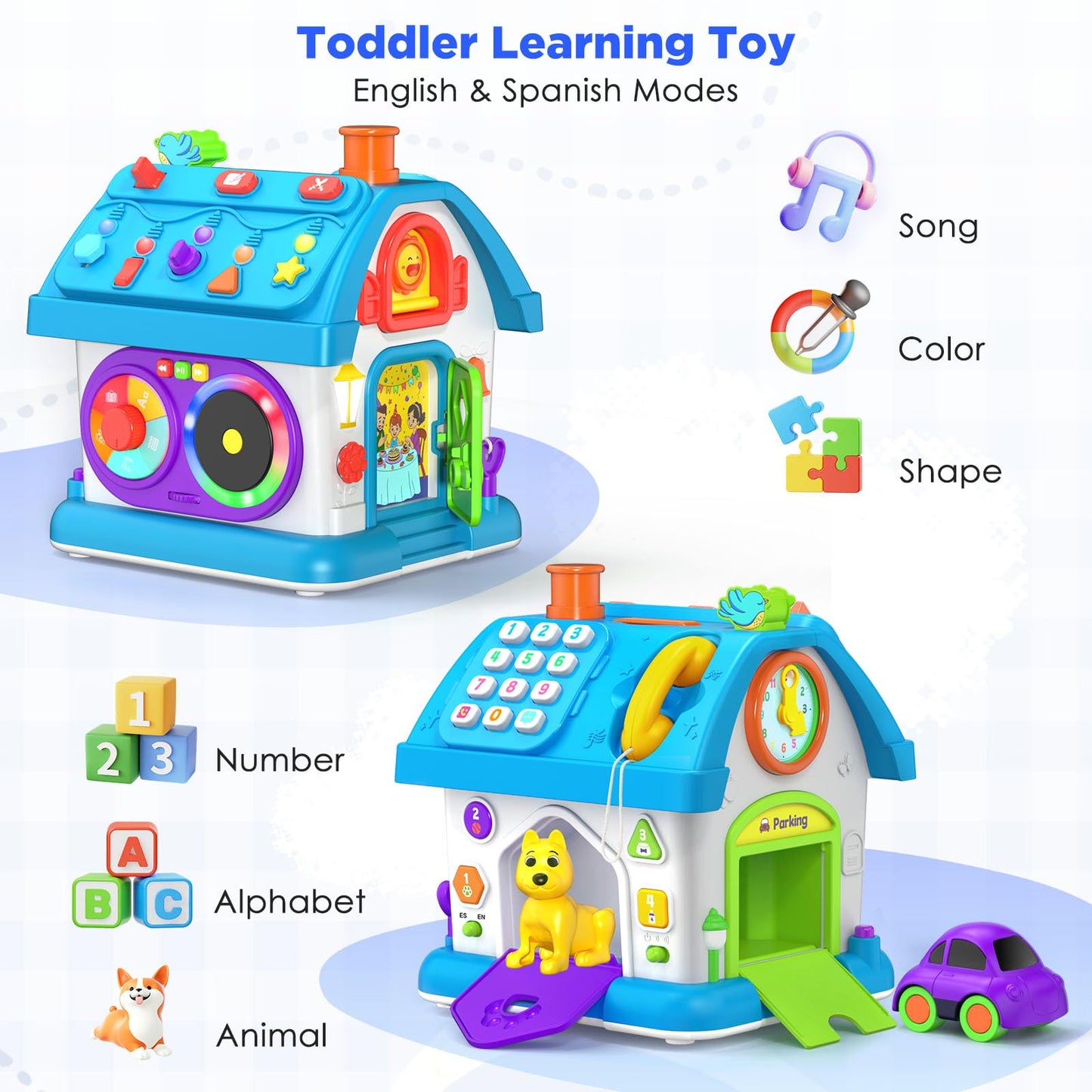Vahome 14-In-1 Montessori Toys For 1 Year Old Boy Gifts, Musical Educational Baby Toy 12-18 Month, First Birthday Gift For One Year Old Boy Girl, 1St Present For Toddler 1-2 Age