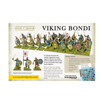 Warlord Games Hail Caesar - Viking Bondi - Wargaming miniatures