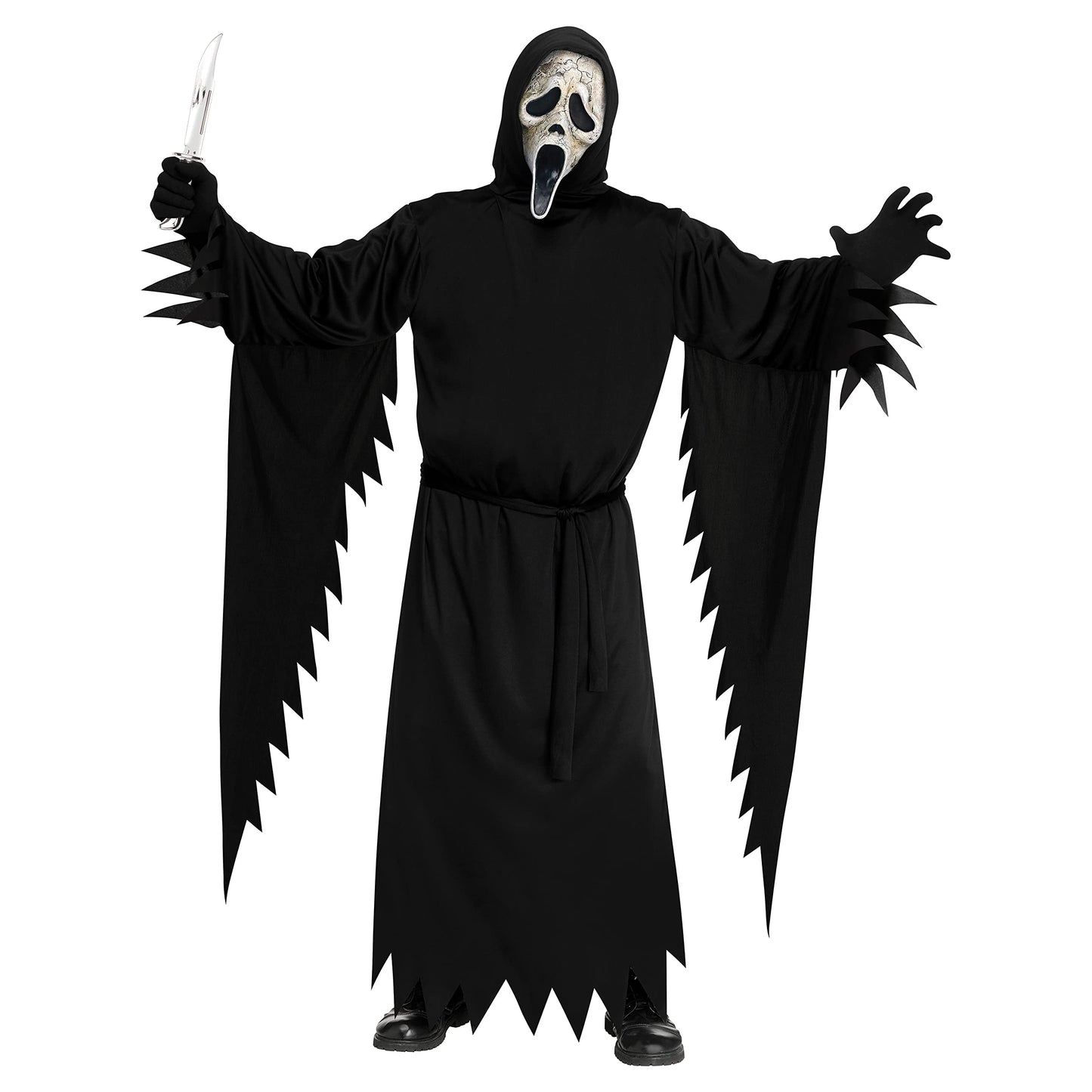 Ghost Face Aged Child Costume Medium