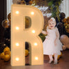 3Ft Marquee Light Up Letters, Large Marquee Letters R For Party Decorations, Big Baby Letters For Baby Shower Birthday Party Dec