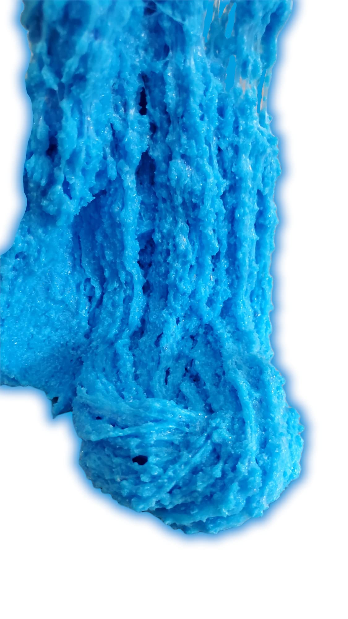 Blue Raspberry Slushy Snowfizz Handmade Scented Slime 4Oz - Hoshimi Slimes