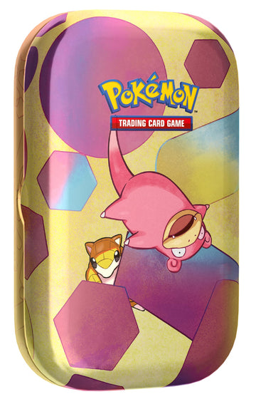 Pok  Mon Tcg: Scarlet & Violet-151 Mini Tin - Slowpoke (2 Booster Packs, 1 Coin & 1 Art Card)