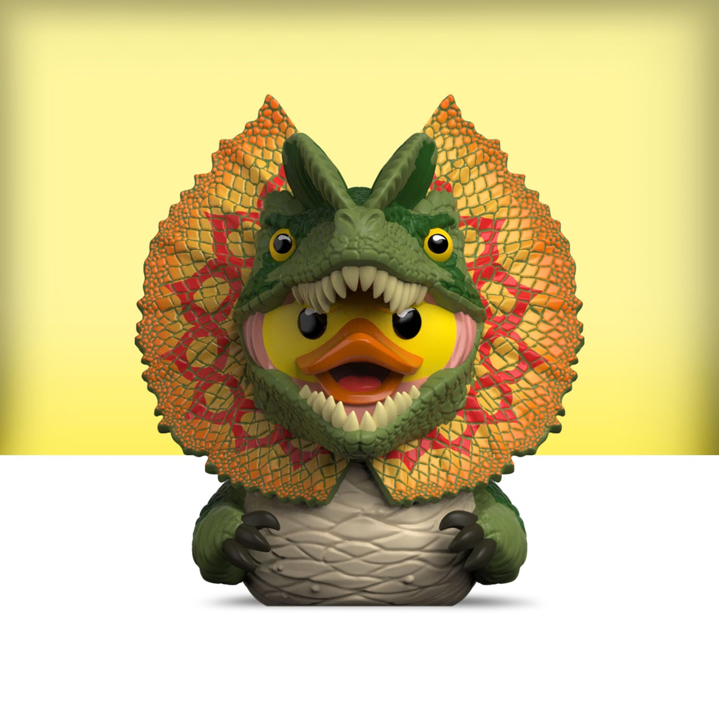 Tubbz Mini: Jurassic Park - Dilophosaurus Cosplaying Rubber Duck Vinyl Figure