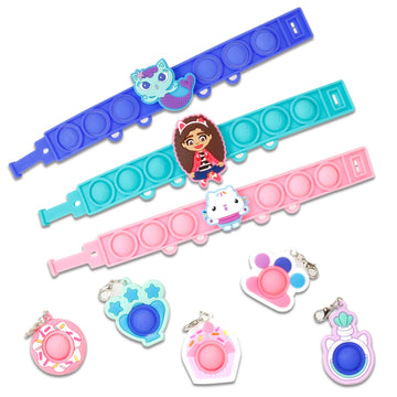 Tara Toys DreamWorks Gabby's Dollhouse Pop-Eeze Bracelet Activity, Multi