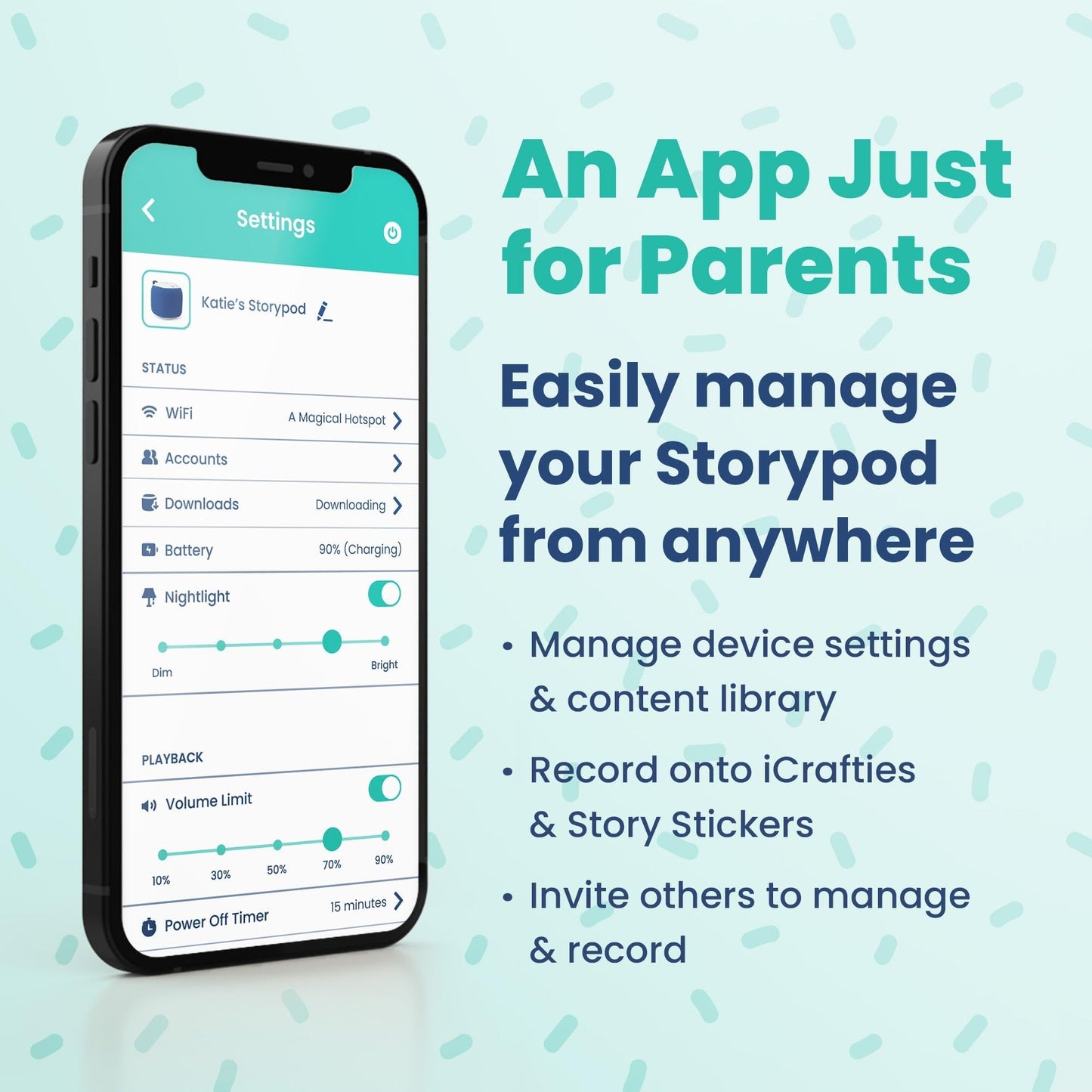 Storypod The Learning-First Audio Play System | Starter Set | Interactive Educational Toy & Storyteller | Boys & Girls | Young Kids | Toddlers & Preschoolers (The Storypod - Blue)