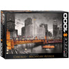Eurographics Chicago Michigan Avenue Puzzle (1000-Piece) , Black