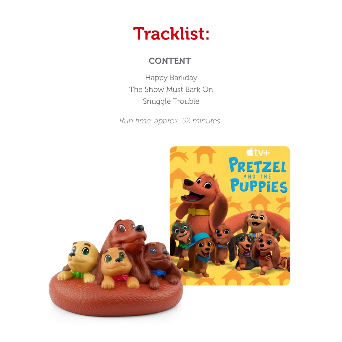 Tonies Pretzel And The Puppies Audio Toy Figurine