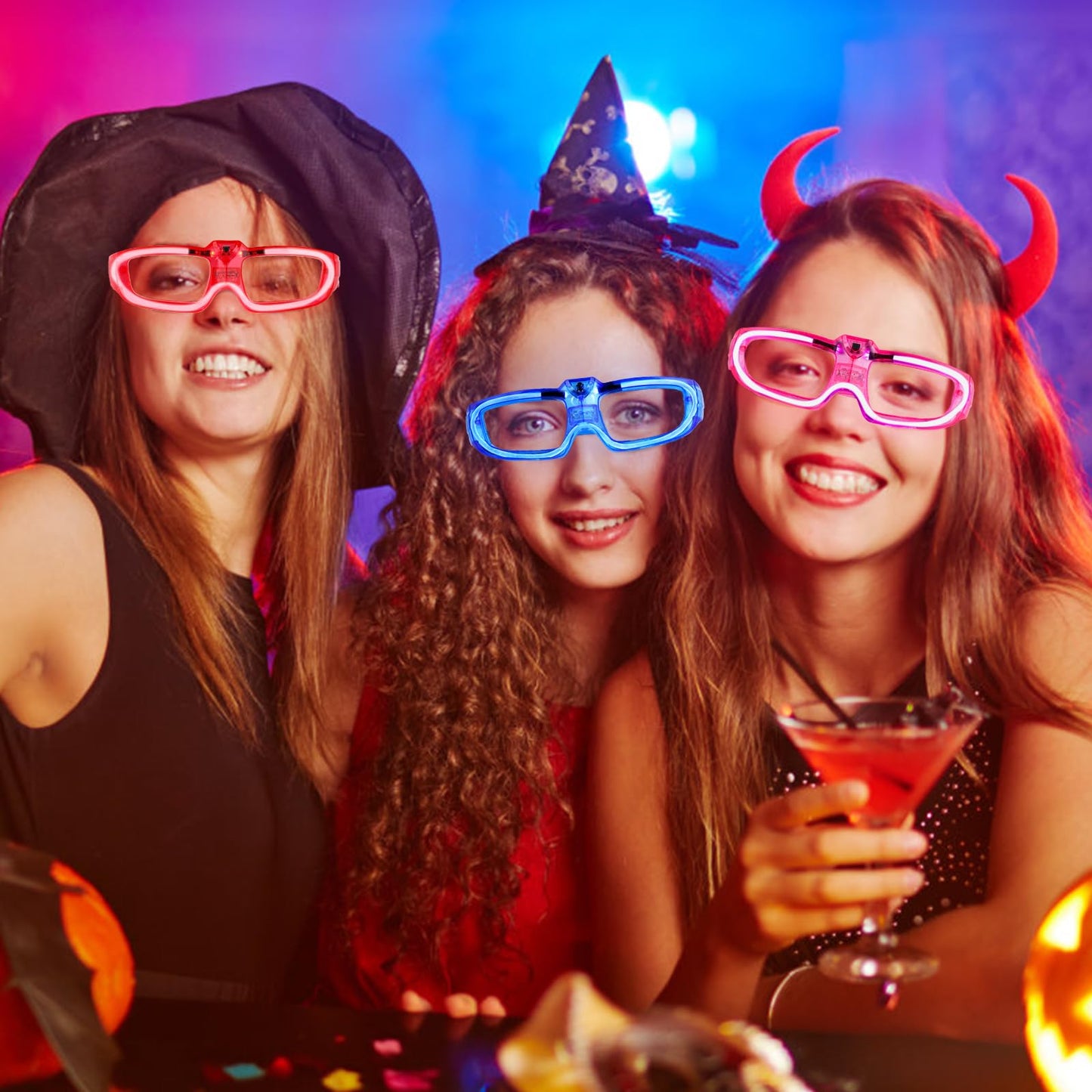 15 Pack Light Up Glasses 5 Colors Led Glasses Glow In The Dark Neon Party Supplies For Kids Adults 80S Shutter Shades Birthday Party Favors Flashing Party Glasses