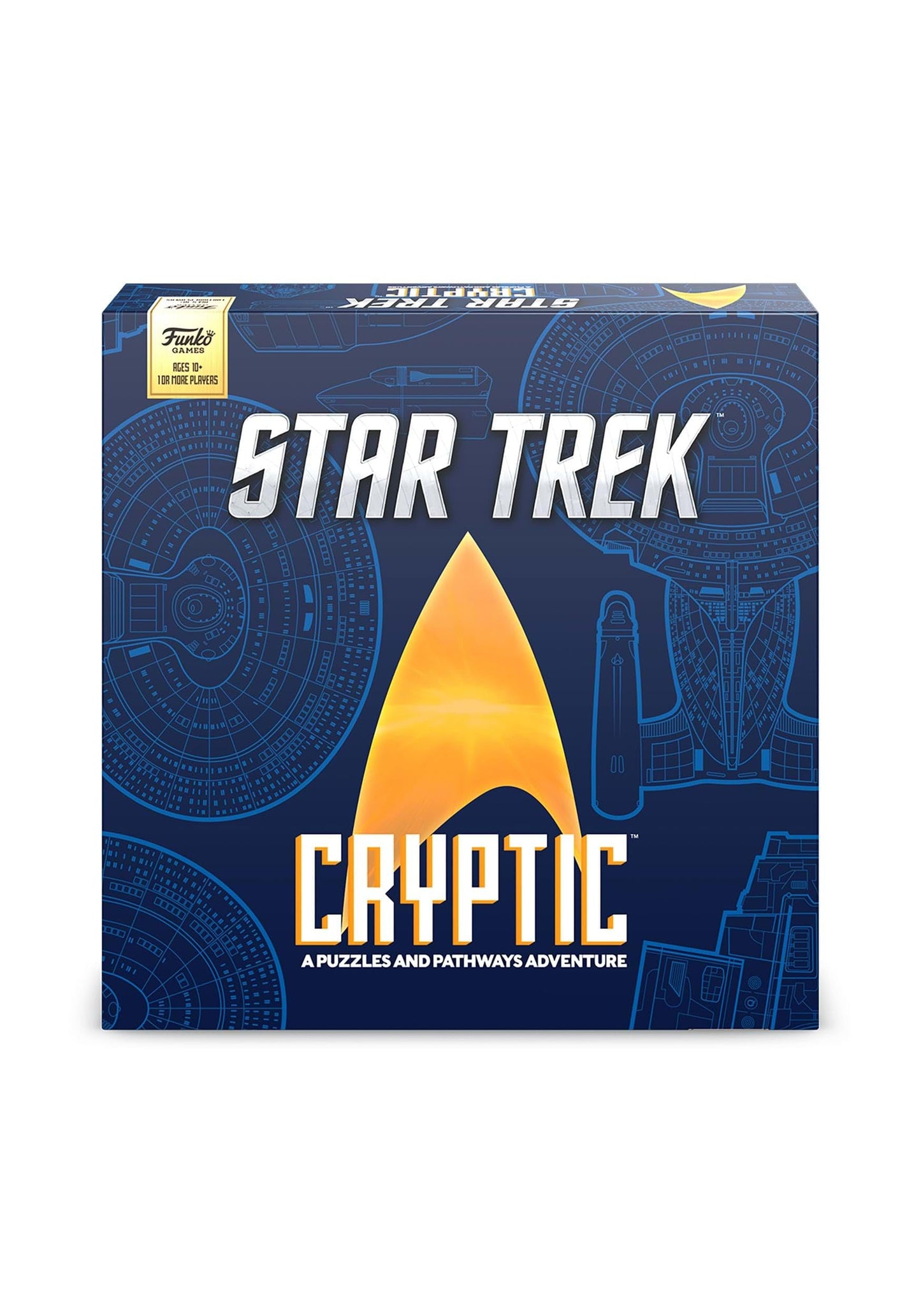 Funko Star Trek Cryptic - A Puzzles And Pathways Adventure For 1 Or More Players Ages 10 And Up