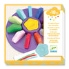 Djeco Little Colors 12 Flower Shape (39005), Multicolor, Count (Pack of 1)