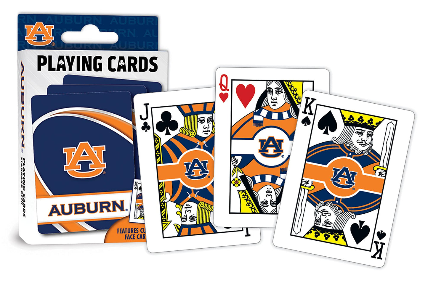Masterpieces Ncaa Auburn Tigers, Playing Cards