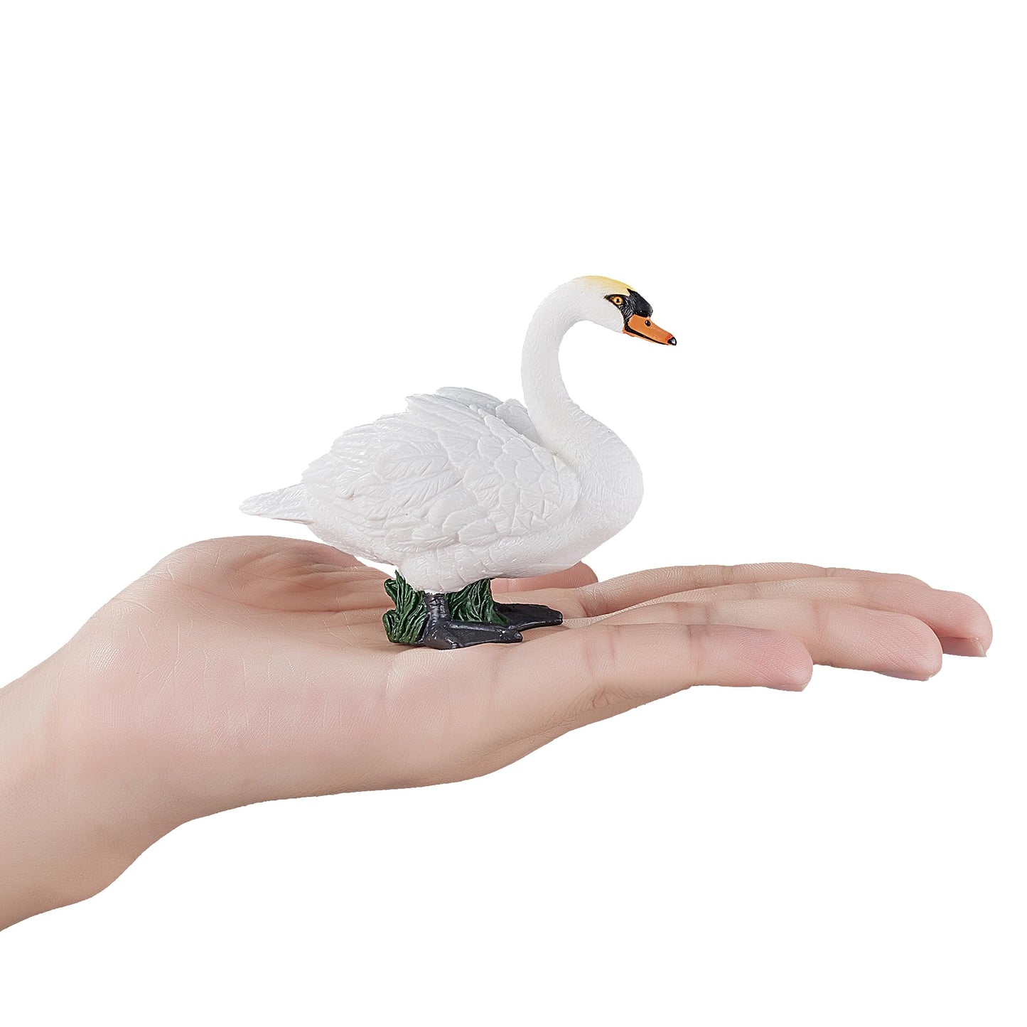 Mojo Mute Swan Realistic International Wildlife Hand Painted Toy Figurine