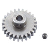 Robinson Racing Products Robinson Racing 1225 Extra Hard High Carbon Steel Motor Pinion Gear, 5Mm Bore, 1.0 Mod Pitch, 25 Tooth,