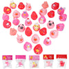 30 Pcs Valentine'S Day Ducks Gifts For Kids Classroom With Valentines Exchange Cards Valentine Rubber Duckies Gifts Bag Stuffers