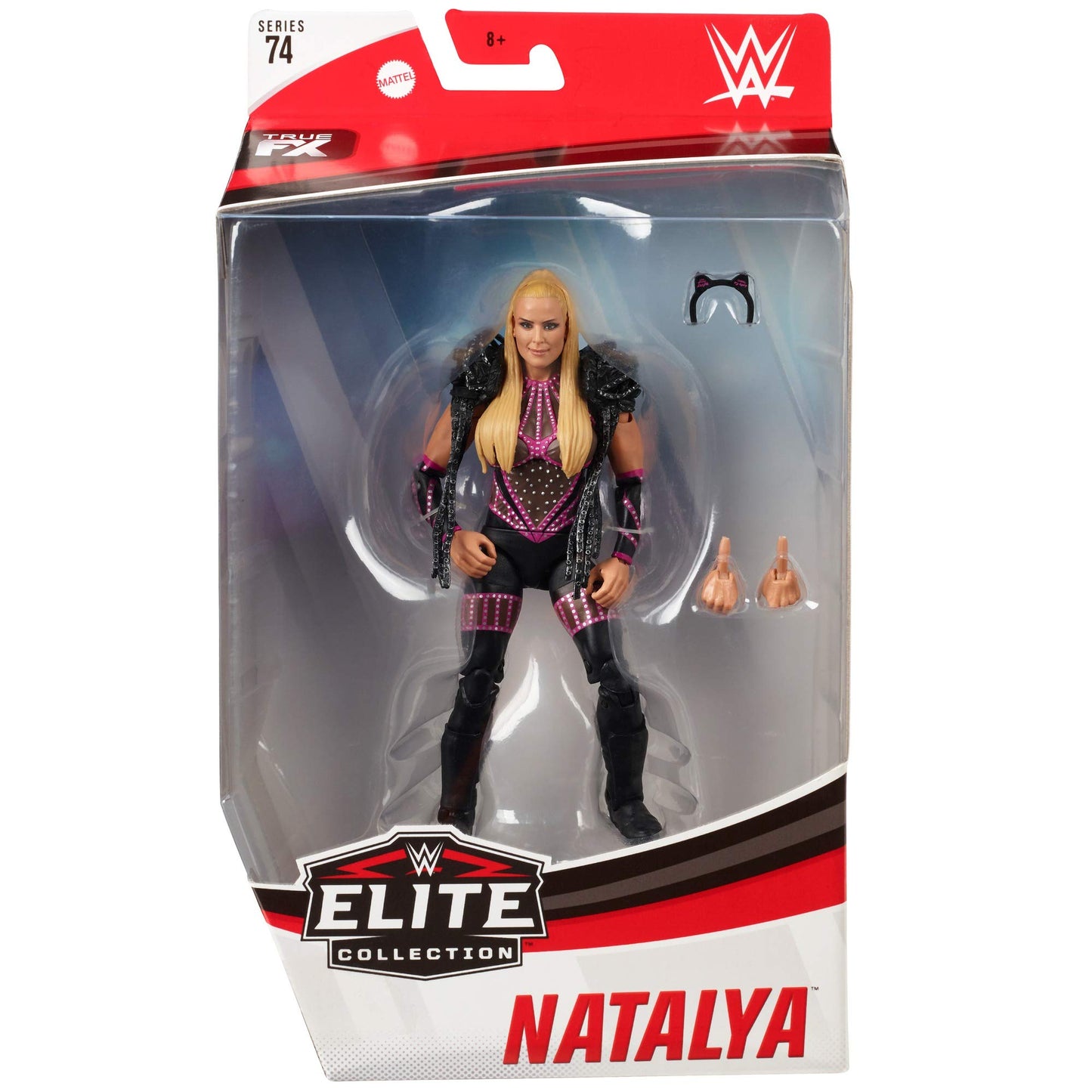 Wwe Natalya Elite Series #74 Deluxe Action Figure With Realistic Facial Detailing, Iconic Ring Gear & Accessories
