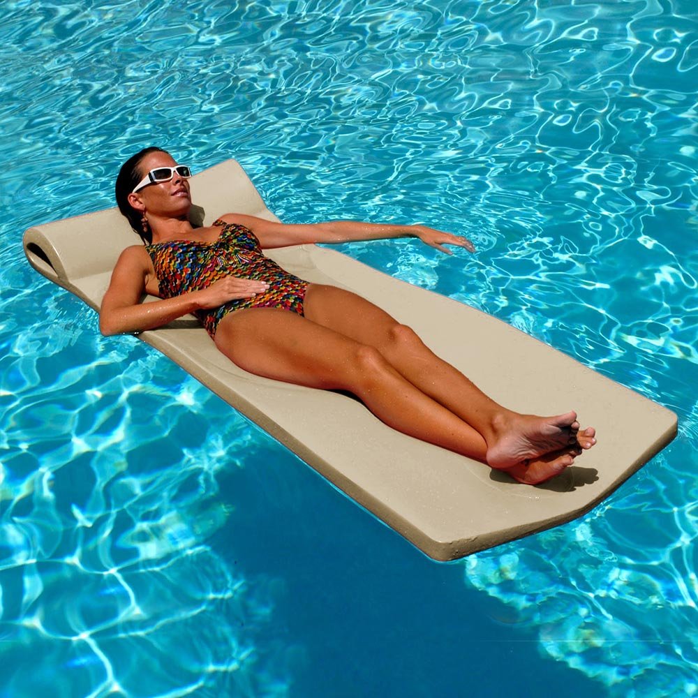Pool Mate Xx-Large Foam Pool Float, Bronze