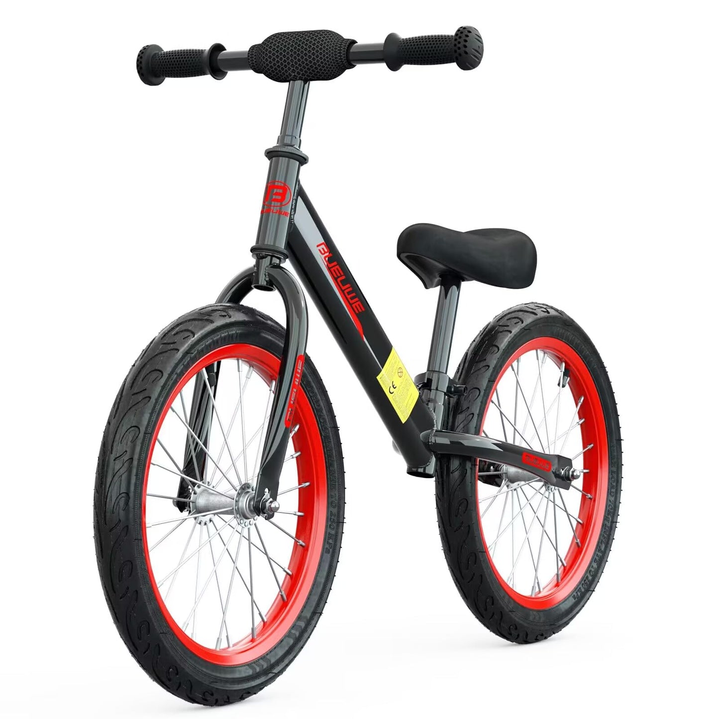Bueuwe 16 Inch Balance Bike For 4 5 6 7 8 Year Old Boys Girls, No Pedal Kids Bikes, Toddler Training Bicycle With Adjustable Sea
