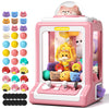 Jovow Claw Machine for Kids, Mini Vending Toy Dispenser, Pink, Medium, Includes 35 Mini Toys, Model 33506