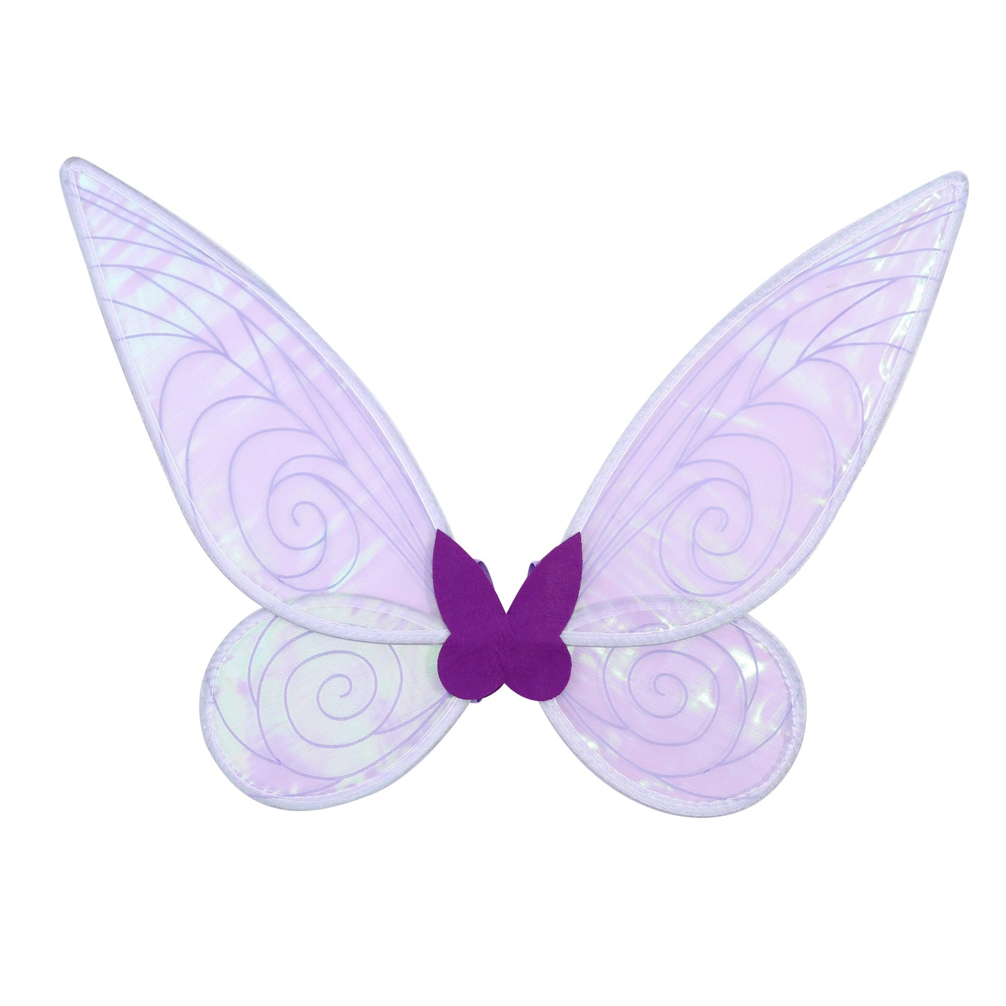 Soyoekbt Fairy Costume For Girls Princess Tutu Dress With Butterfly Wings For Girls Birthday Party Dress Up (Purple, 3-4 Years)