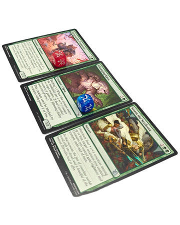 Futhark MTG Counter Dice Set of 25 - Acrylic Dice for Tabletop Gaming