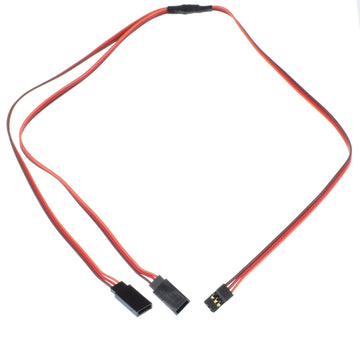 Apex RC Products JR Style 24'' / 600mm Servo Y Harness - 3 Pack #1035