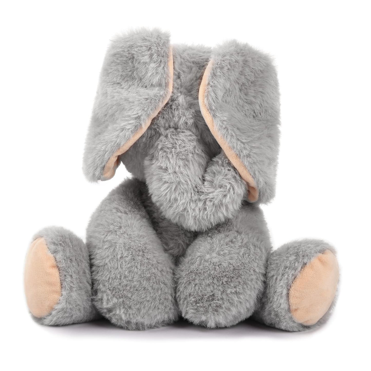 Tcbunny Baby Elephant Bedtime Stuffed Animal Plush Toy 11', Kids, Aichie (Grey)