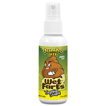 Laughing Smith Wet Farts Jumbo 60ml - Potent Fart Spray - Hilarious Gag Gift for Adults & Kids - Extra Strong Stink, Non-Toxic