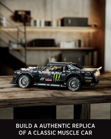 Nifeliz HOONIKEN Model Car Set - 3141 Pieces Large Black Building Toy for Adults & Car Lovers