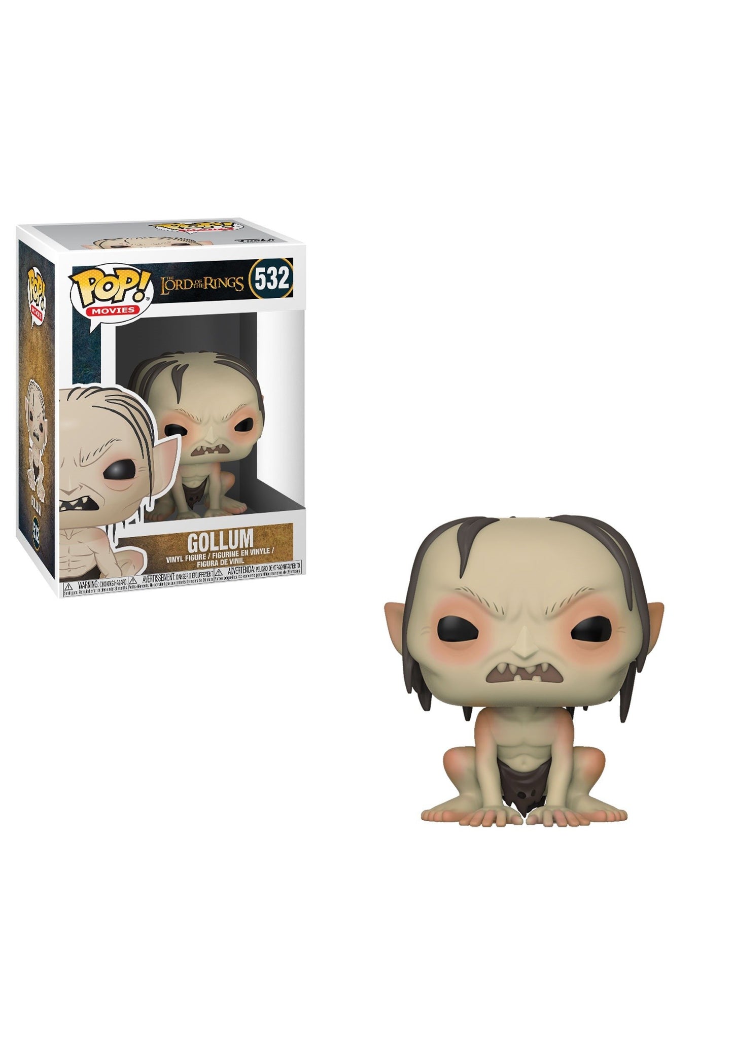 Funko Pop! Movies: Lord Of The Rings - Gollum (Styles May Vary) Collectible Figure