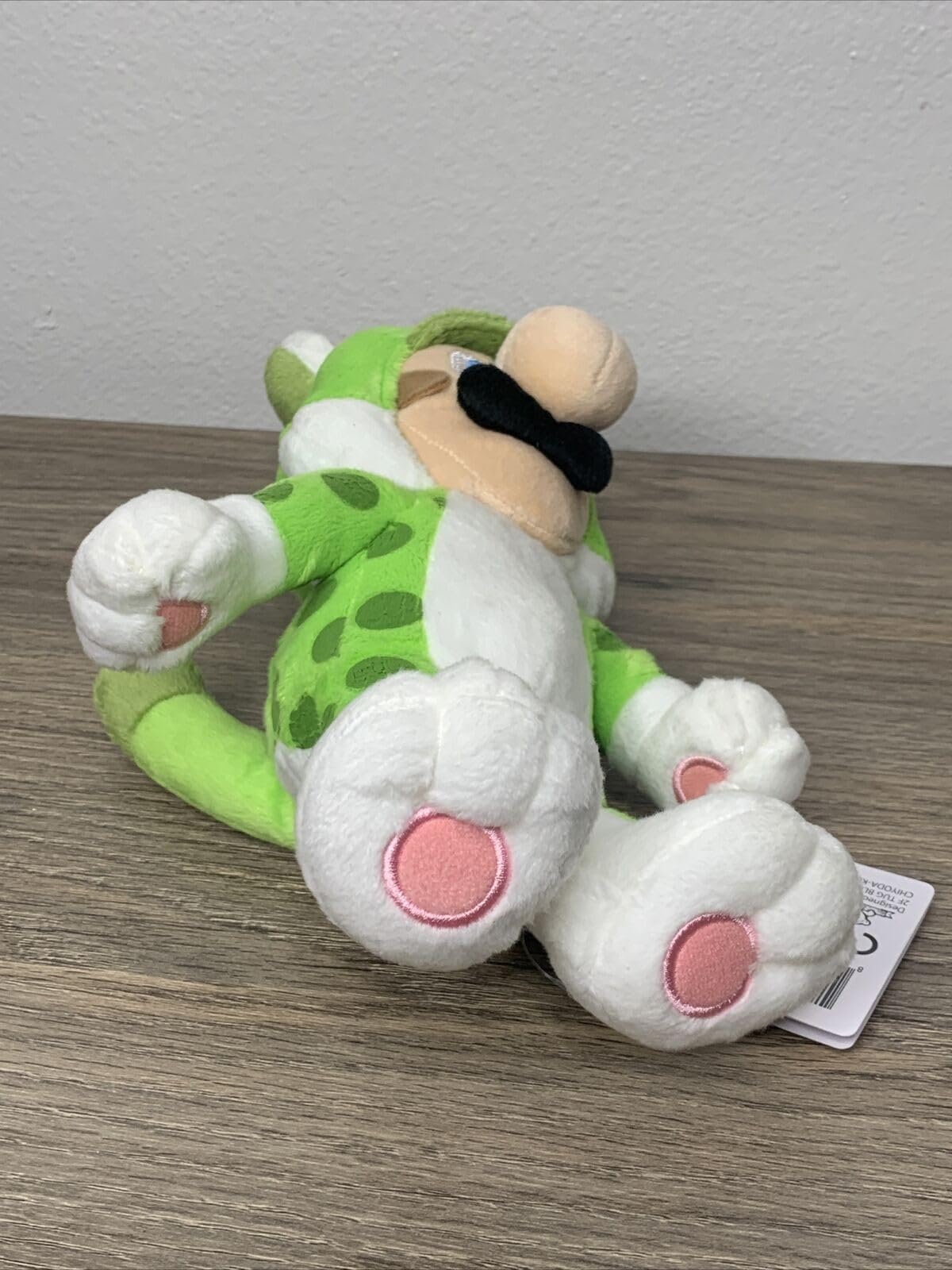 Little Buddy Super Mario Neko Cat Luigi Plush, 10'''''', Multi-Colored