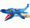 LOMTRATS Dinosaurs Hand Puppets for Kids,Toddler Includes Triceratops and Tyrannosaurus Rex with Movable Open Mouths, Perfect fo