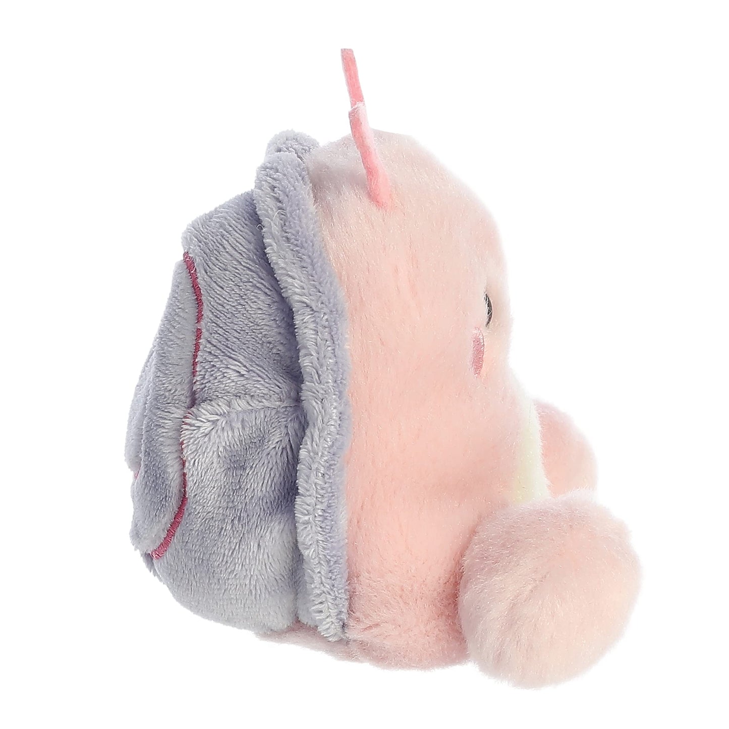 Aurora Adorable Palm Pals Shelby Snail Stuffed Animal - Pocket-Sized Play - Collectable Fun - Pink 5 Inches