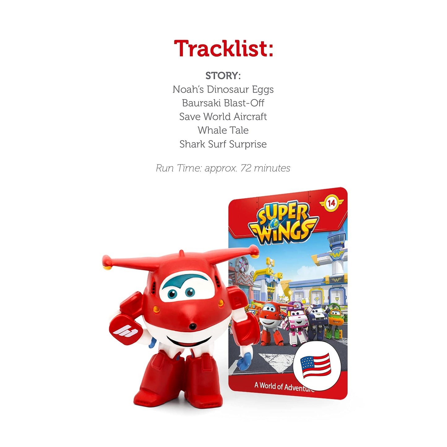 Tonies Jet Audio Toy Figurine From Super Wings: A World Of Adventure