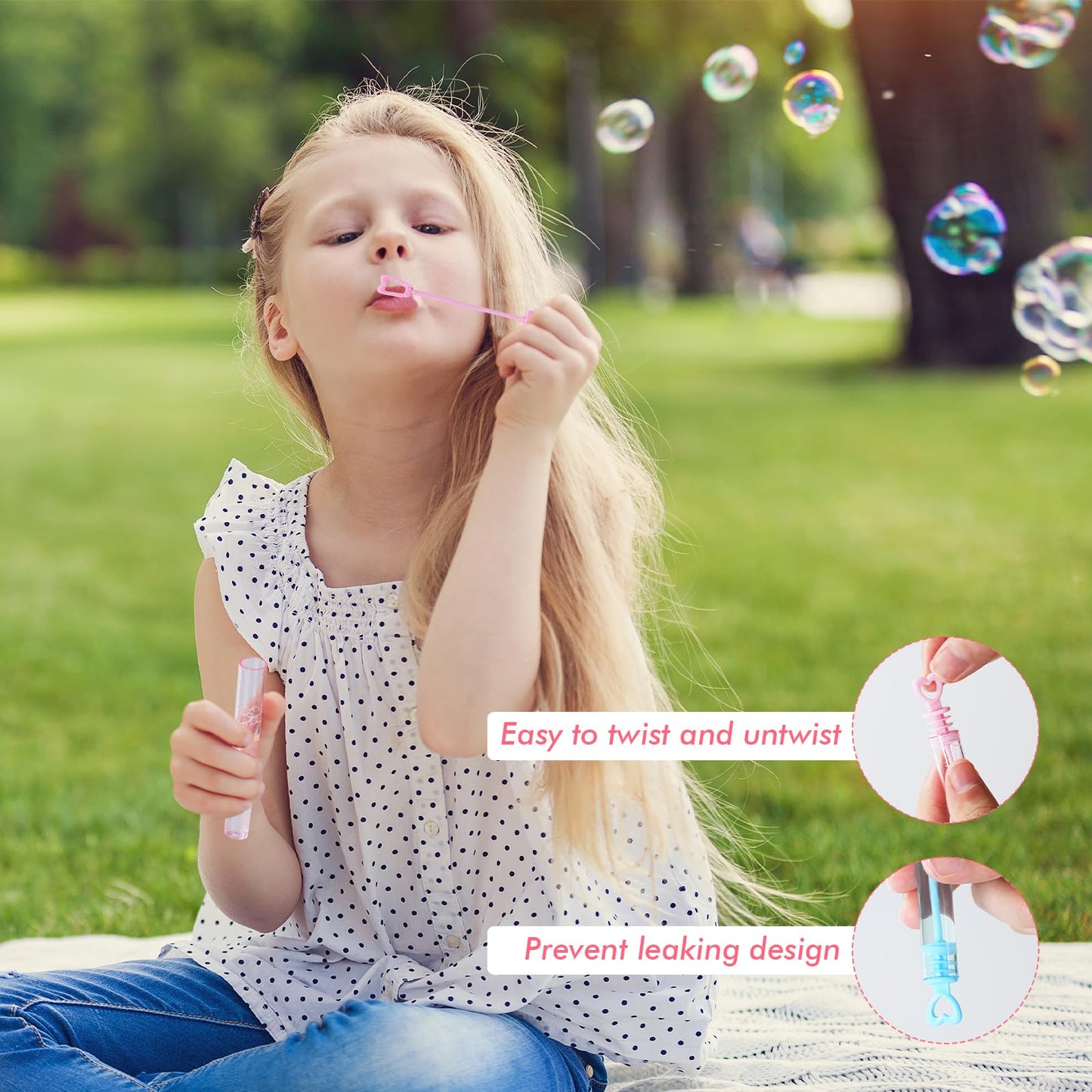 36 Pcs Bubbles Party Favors For Kids Mini Bubble Wands Bubble Party Favors Assortment Neon, Kids Summer Gifts, Fun Bubbles For Christmas Halloween Birthday Goodie Bags