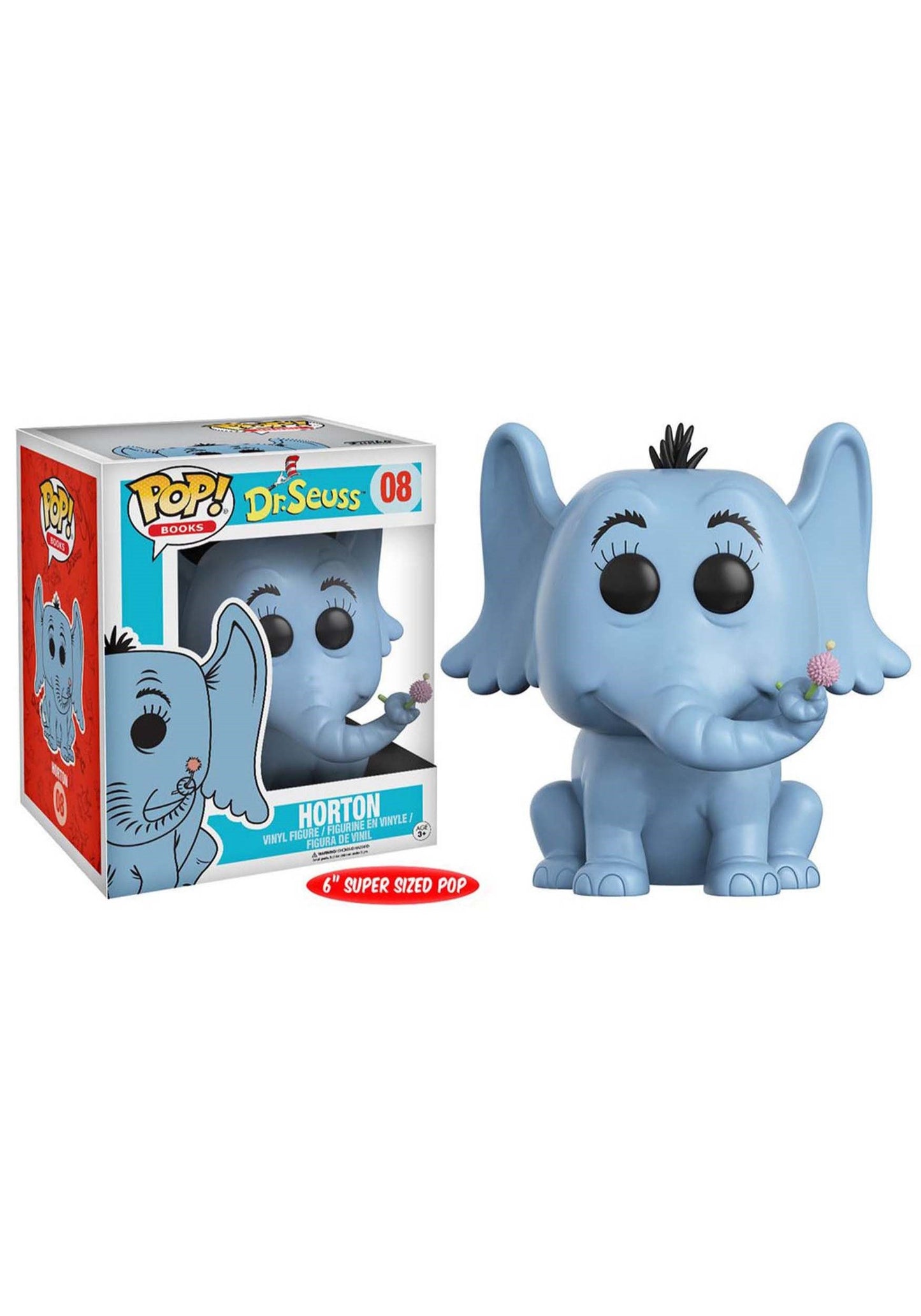 Funko Pop Books: Dr. Suess - Horton Toy, 6'