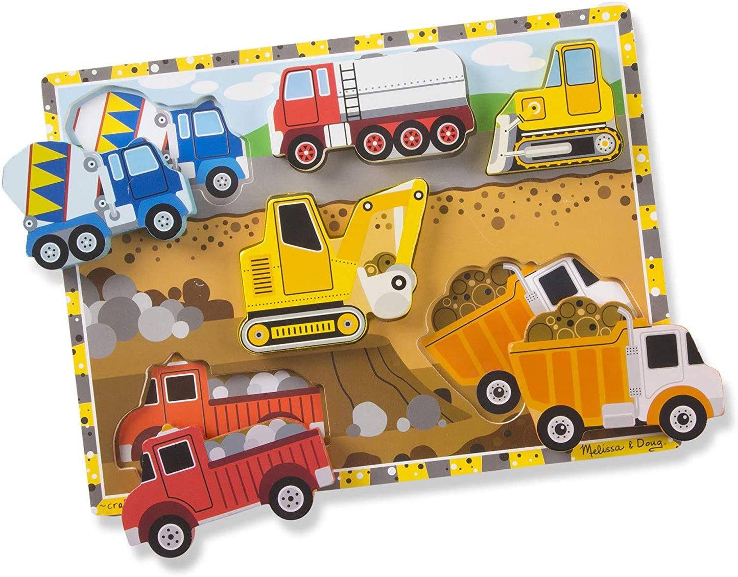Melissa & Doug, Puzzle Chunky Construction