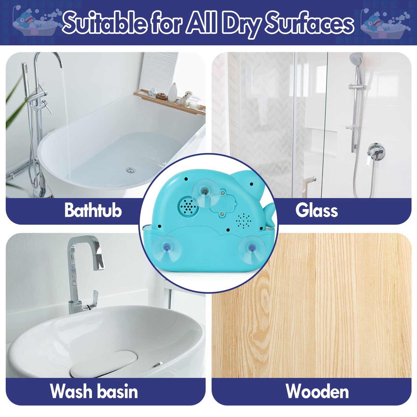 Lehoo Castle Bath Toys, Singing Bath Bubble Machine, Automatic Bubble Maker For Bathtub, Bathtub Toys For Toddlers, Toddler Toys