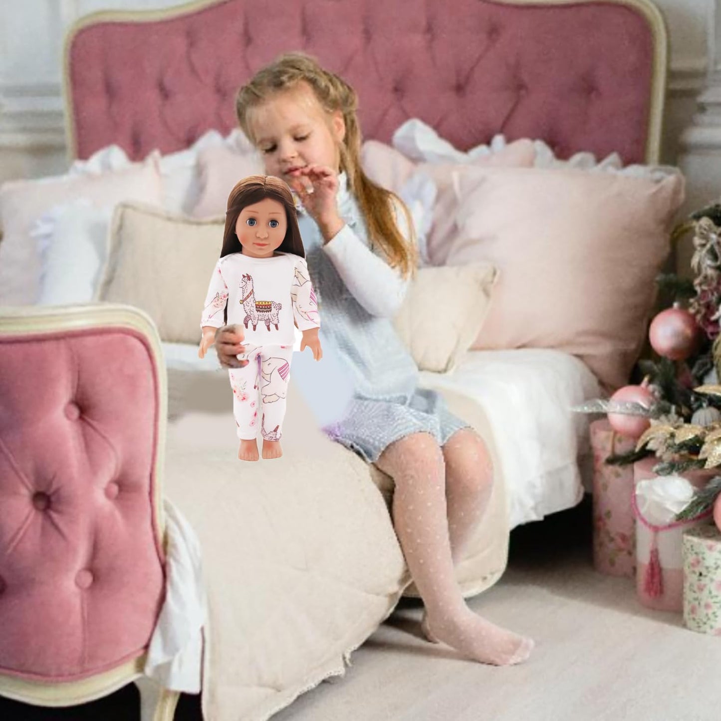 Augfrog 10 Sets Of 18 Inch American Doll Clothes, Including 10 Of Doll Clothing Dress Outfits For Gift Dolls, Birthday Gifts For