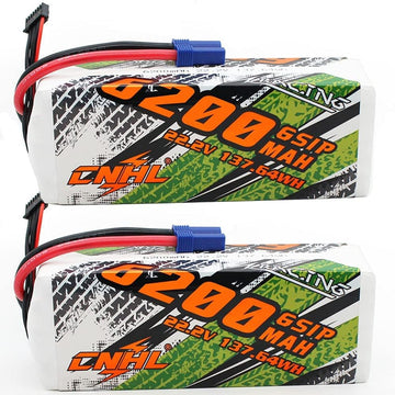 Cnhl 22.2V 6200Mah 6S Lipo Battery 90C With Ec5 Plug For Rc Airplane Rc Quadcopter Helicopter Battery Rc Car Truck Boat Airplane