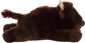 Aurora® Adorable Mini Flopsie™ Plains™ Stuffed Animal - Playful Ease - Timeless Companions - Brown 8 Inches