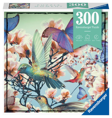 Ravensburger Puzzle Moment: Hummingbird - 300 Piece Jigsaw Puzzle For Adults | Unique Softclick Technology | Vibrant Imagery | Perfect For Relaxation | Ideal Gift Item