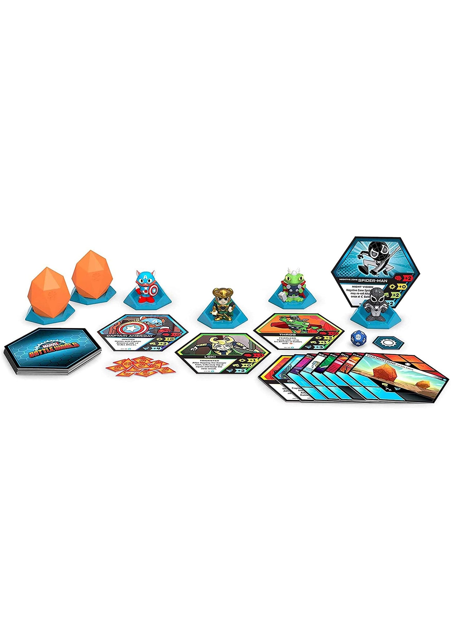 Funko Marvel Battleworld: Series 1 Mega Pack - Negative Zone Spiderman Multicolor-(49095)