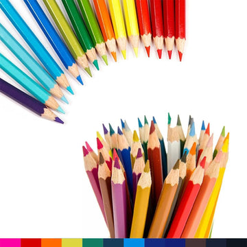 Skkstationery 50Pcs Colored Pencils,50 Vibrant Colors, Drawing Pencils For Sketch, Arts, Coloring Books, Christmas Halloween Gifts