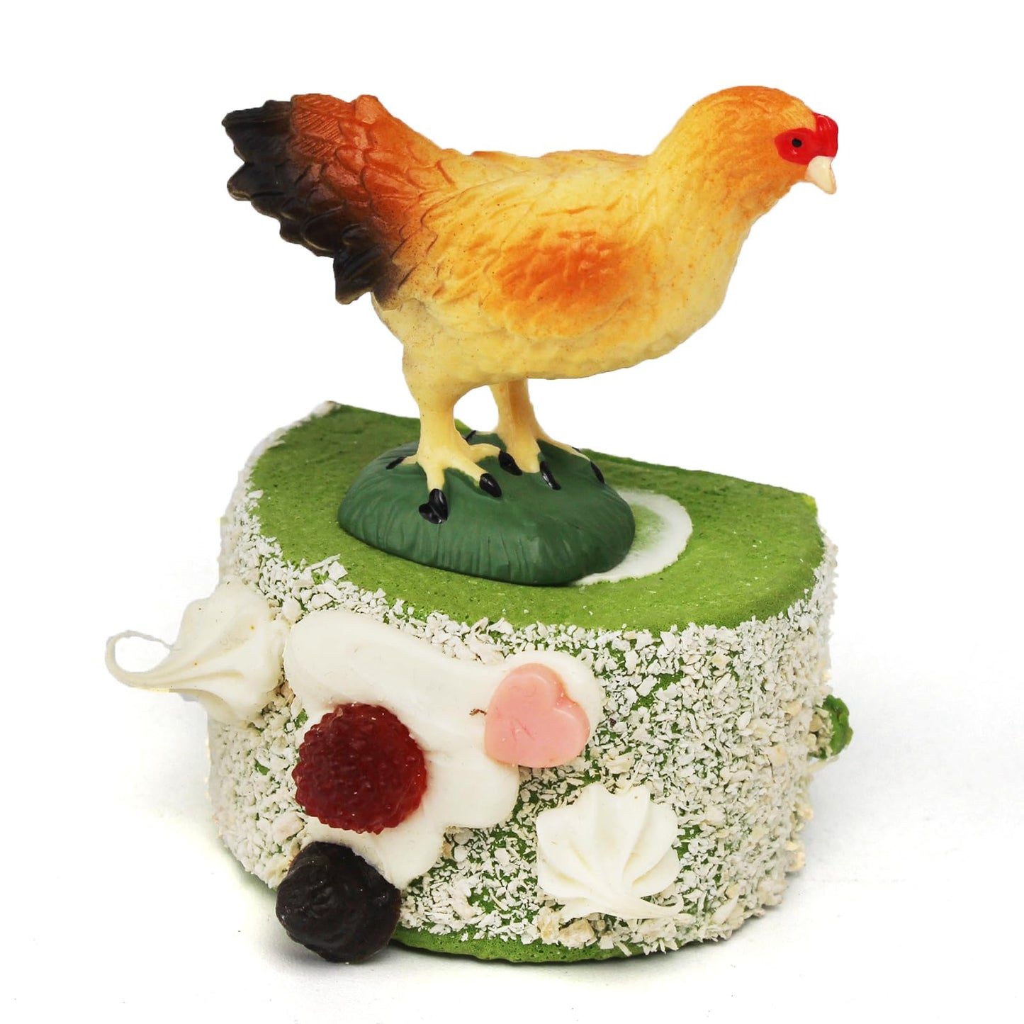 Lc Joycre Hen Toy Figurine Hen Figure For Cake Topper Preschool Animals Figures Teaching Tools Educational Gift For Kids
