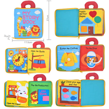 Beiens Quiet Book Montessori Toys, Busy Board For Toddlers 1 2 3 4, Toddler Activities Busy Book, Toddlers Travel Toy, Sensory 3