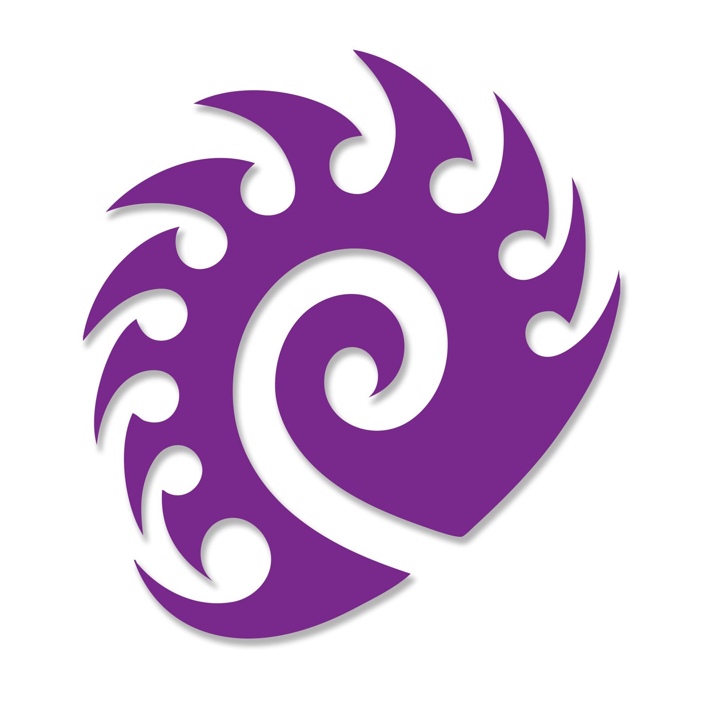 Jinx Starcraft Ii: Heart Of The Swarm Zerg Die Cut Vinyl Decal Sticker, Purple, 5'