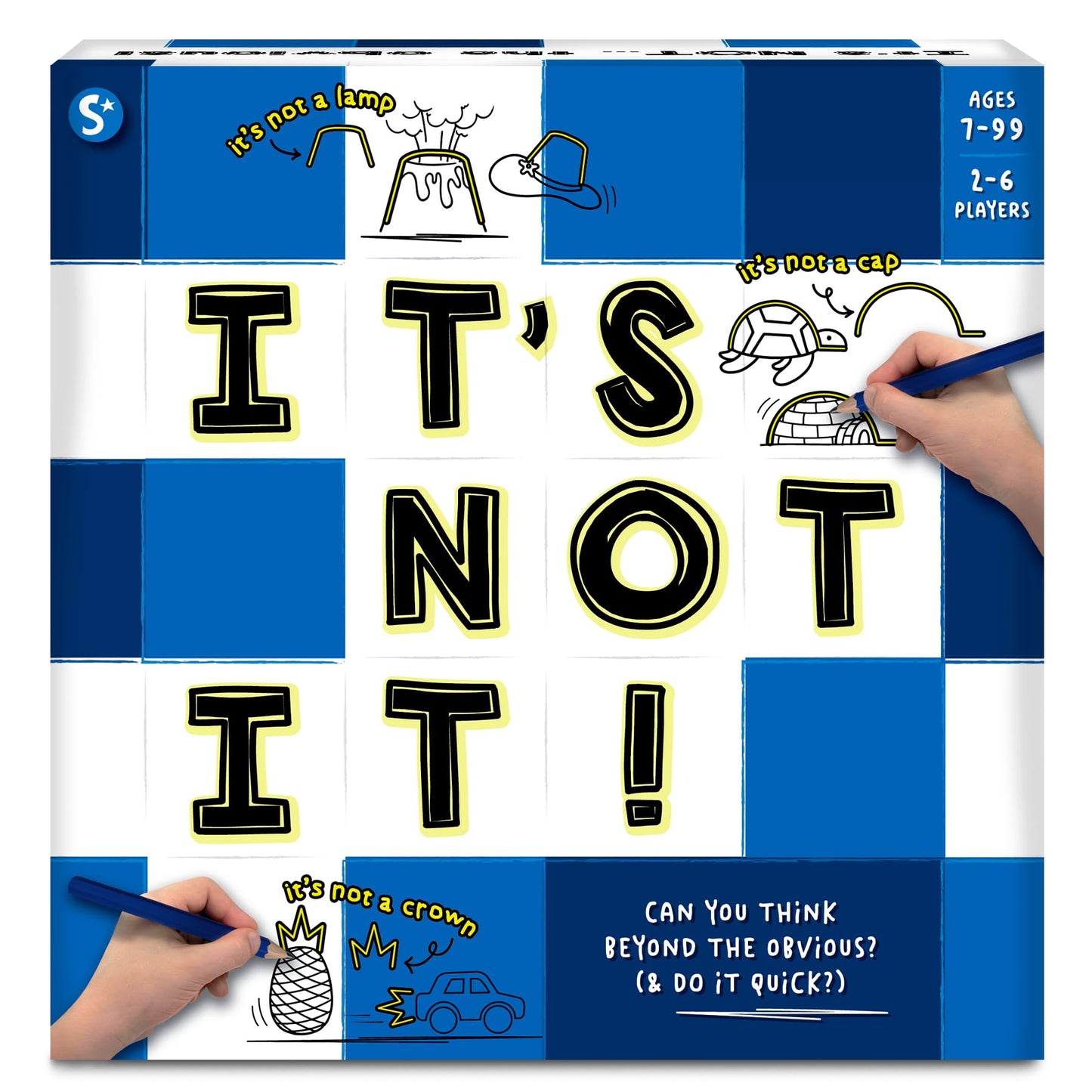 Skillmatics Card & Board Game - It’S Not It, Fast-Paced Fun, Hilarious Drawing Game, Perfect For Families, Parties, And Game Nights, Race To Doodle, Gifts For Kids, Teens, Adults Ages 7, 8, 9, 10 & Up