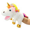 Lomtrats Unicorn Hand Puppets For Kids,Toddler With Movable Open Mouths,Implying Happiness, Eternity, And Purity Perfect For Sto
